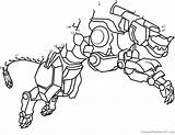 Voltron Coloring Pages Lion Legendary Defender Dot Mermaid Dinosaur Yellow sketch template