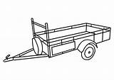 Trailer Coloring Pages sketch template