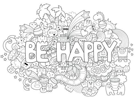 stress relief coloring pages  printable coloring pages  kids