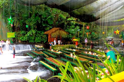waterfall restaurant villa escudero philippines never