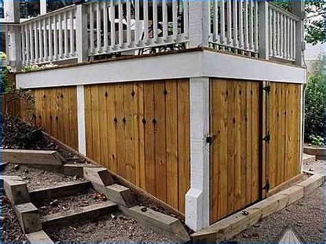 diy  deck storage shed exterior mobile home ideas