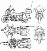 Goldwing Blueprint Motorcycle Blueprints Gl1800 Bikes Drawingdatabase Cmsnl Wiring Tron Ducati Enregistrée sketch template