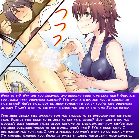 anime cartoon beg 6 femdom chastity tease denial anime hentai caption