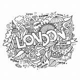 Lettering London Stock Drawing Pages Coloring Vectors Colourbox Doodles Hand Elements Color Background Stockfresh Royalty sketch template