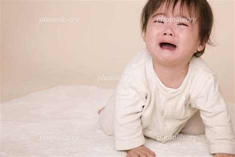 泣き顔の赤ちゃん 写真素材 [ 987797 ] フォトライブラリー Photolibrary