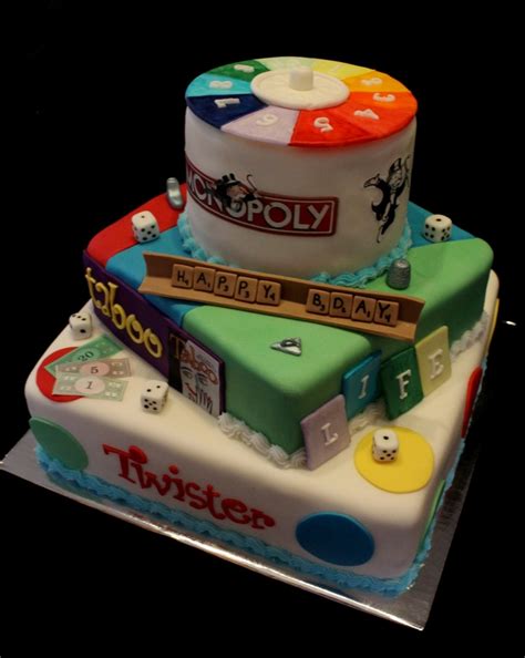 board game cake cakecentralcom