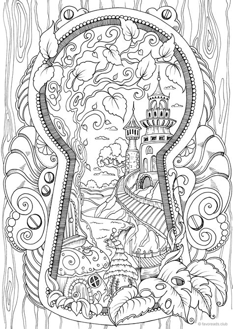pin  detailed coloring pages