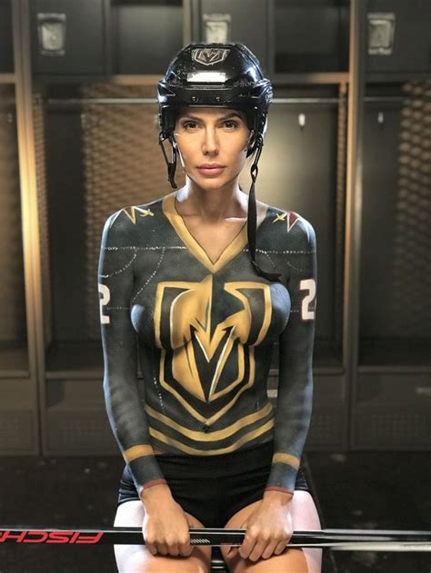 Golden Knights Las Vegas Hockey Diana Sefo Model