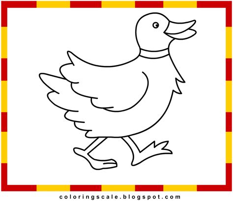coloring pages printable  kids duck coloring pages  kids