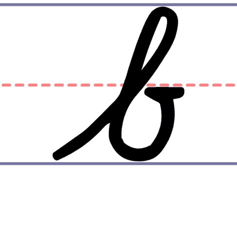 write  cursive lowercase