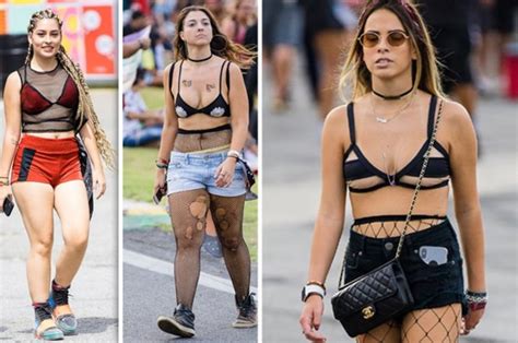 Sexiest Lollapalooza Festival Fashion Revealed Daily Star
