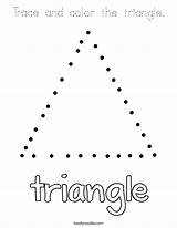 Triangle Trace Coloring Color Shapes Tracing Shape Worksheets Preschool Sheet Noodle Twisty Worksheet Triangles Kids Outline Activities Grade Print Twistynoodle sketch template