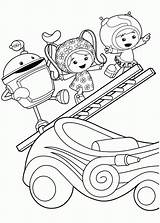 Coloring Umizoomi Team Pages Printable Comments sketch template
