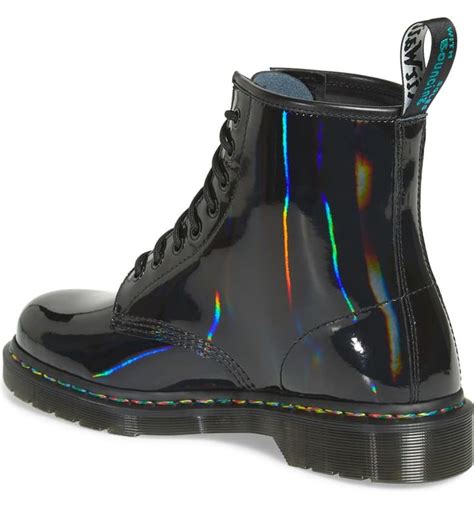 dr martens  rainbow patent boot women nordstrom patent boots boots womens boots