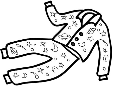 pajama coloring page  kids coloring pages coloring sheets