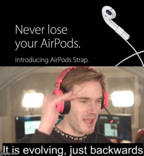 airpods strap imgflip