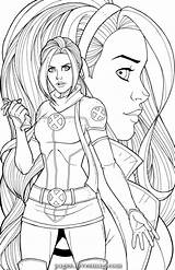 Coloring Pages Marvel Rogue Jessica Jones Choose Board Fee Jamiefayx Deviantart Template sketch template
