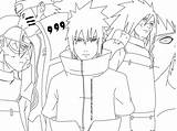 Coloring Naruto Sasuke Obito Hashirama Madara Pages Drawing Vs Deviantart Popular Coloringhome sketch template