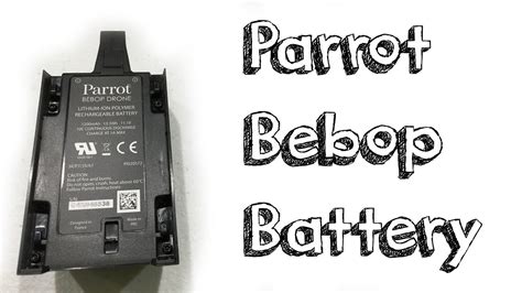 parrot bebop battery youtube