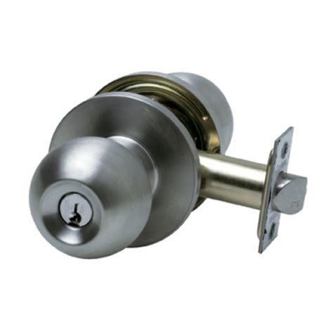 stainless steel double keyed knob set suitable  gates lock  handle