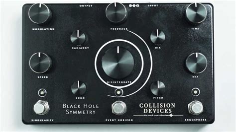 collision devices unveils    black hole symmetry pedal