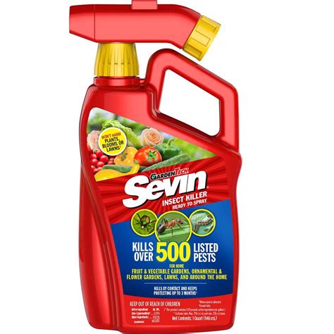 sevin  oz ready  spray outdoor insect killer   home