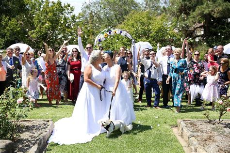 Couples Celebrate At Australia’s First Legal Same Sex Weddings The
