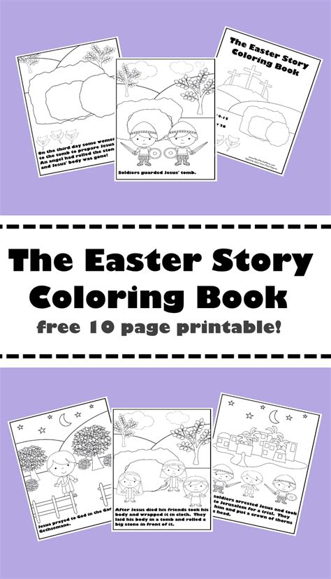 easter story coloring book mary martha mama