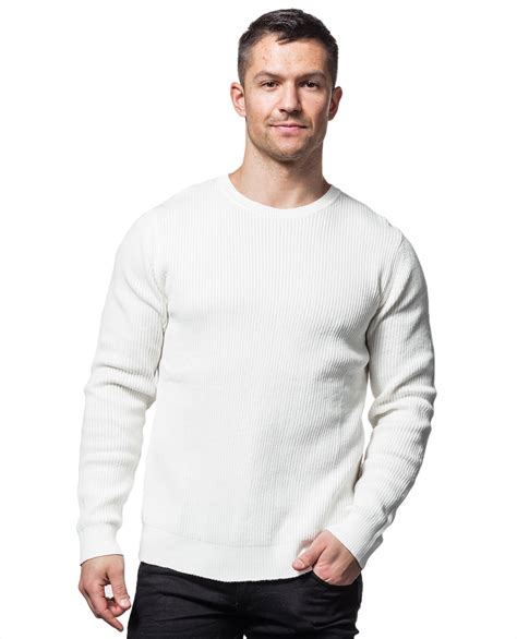 Top Knit White Jack And Jones 4336 Long Sleeves