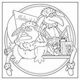 Coloring Labyrinth Book Adult Jim Henson Hensons Available Now sketch template