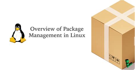 overview  package management  linux linode docs