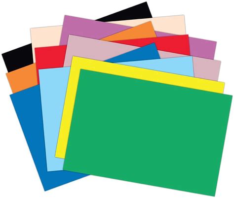 colored paper clipart   cliparts  images  clipground