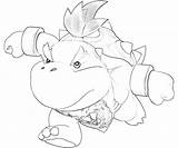 Bowser Coloring Pages Run Giga Template sketch template
