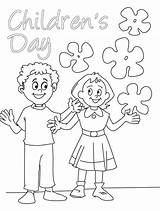 Children Coloring Happy Childrens Pages Kids Child Sheets Colouring Printable Drawing Print Color Clipart Getdrawings Card Wishes Greeting Getcolorings Wishing sketch template