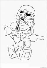Lego Wars Star Pages Coloring Color sketch template