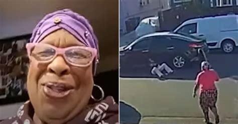 Cane Wielding Great Grandmother Chases Off Thug Saves Neighbor From