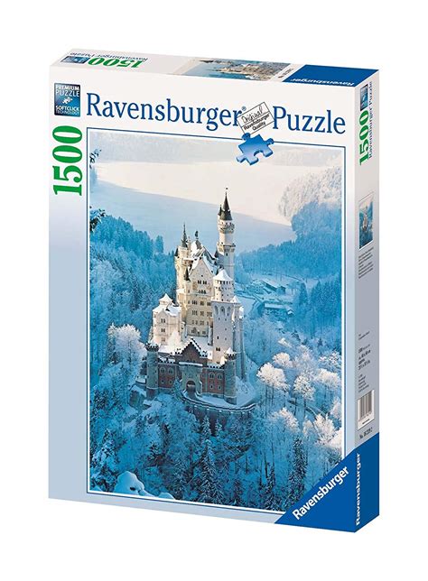 ravensburger neuschwanstein castle  winter  piece jigsaw puzzle toptoy