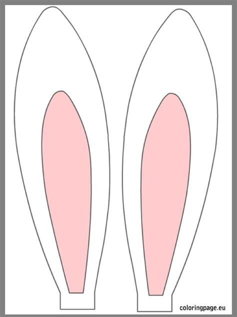 bunny ear template
