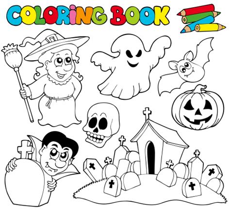 halloween boo coloring page kidspressmagazinecom