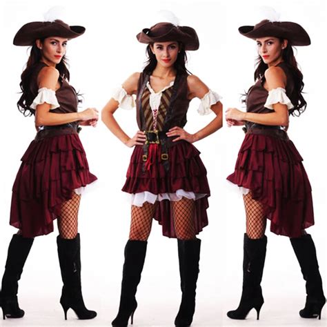Sexy Women Pirate Costume Woman Plus Size Female Halloween Fancy Party