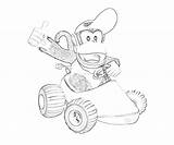 Kong Diddy Donkey Coloring Pages Country Race Returns Printable Print Mario Getcolorings Color Getdrawings Search sketch template