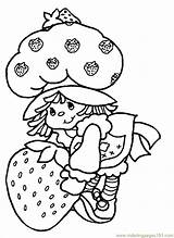 Strawberry Coloring Shortcake Pages Printable Color Kids Cartoons Cartoon Sheet Original Print Colorir Characters Online Pintar Popular Plate Gif Coloringhome sketch template