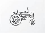 Tractor Drawing Old Outline Antique Tattoo Tractors Farm Tattoos Dribbble Drawings Line Silhouette Graphic Logo Cricut Getdrawings Memorial Body Paintingvalley sketch template