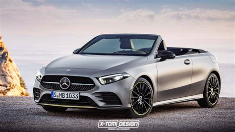 Mercedes Benz A Class Rendering Imagines Hatchback As Cabrio
