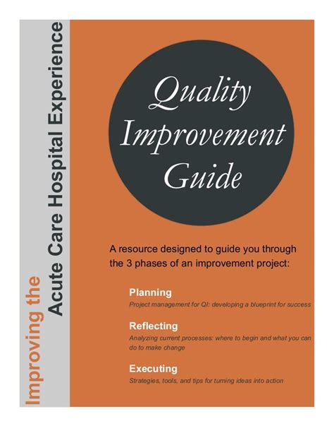 quality improvement project template tutoreorg master  documents