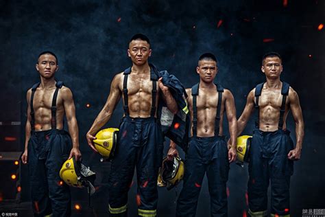 these hunky firefighters will make you want to burn your