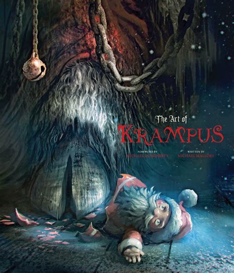 art  krampus book  michael mallory official publisher page simon schuster