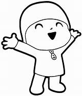 Pocoyo Coloring Pages sketch template