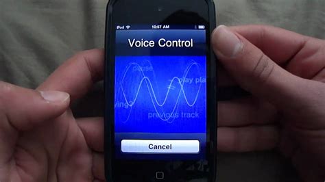 ipod touch  voice control demo hd youtube