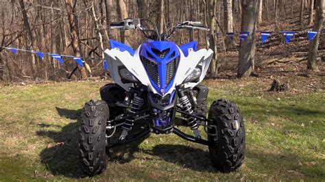 yamaha raptor  trail  track test review  video